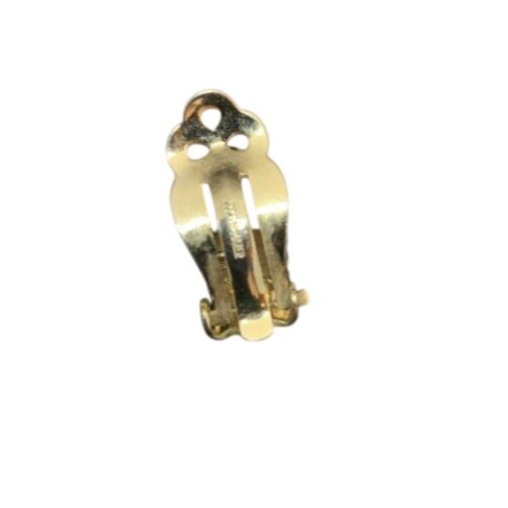 Joseph Mazer Textured Gold Tone Clip On Earrings W/ 2 Pair Of Charms (1746) - Picture 7 of 12